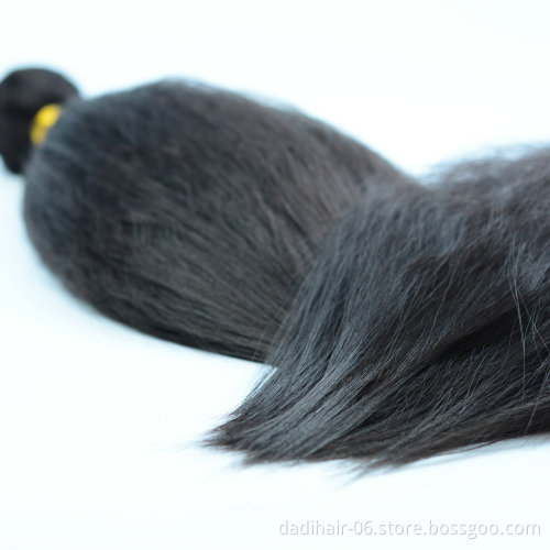 Factory Direct Whole Sale Synthetic Hair Extension Bundles Kinky Straight